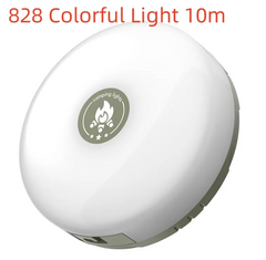 7-Color Rechargeable Camping Lantern & 8m Fairy Lights
